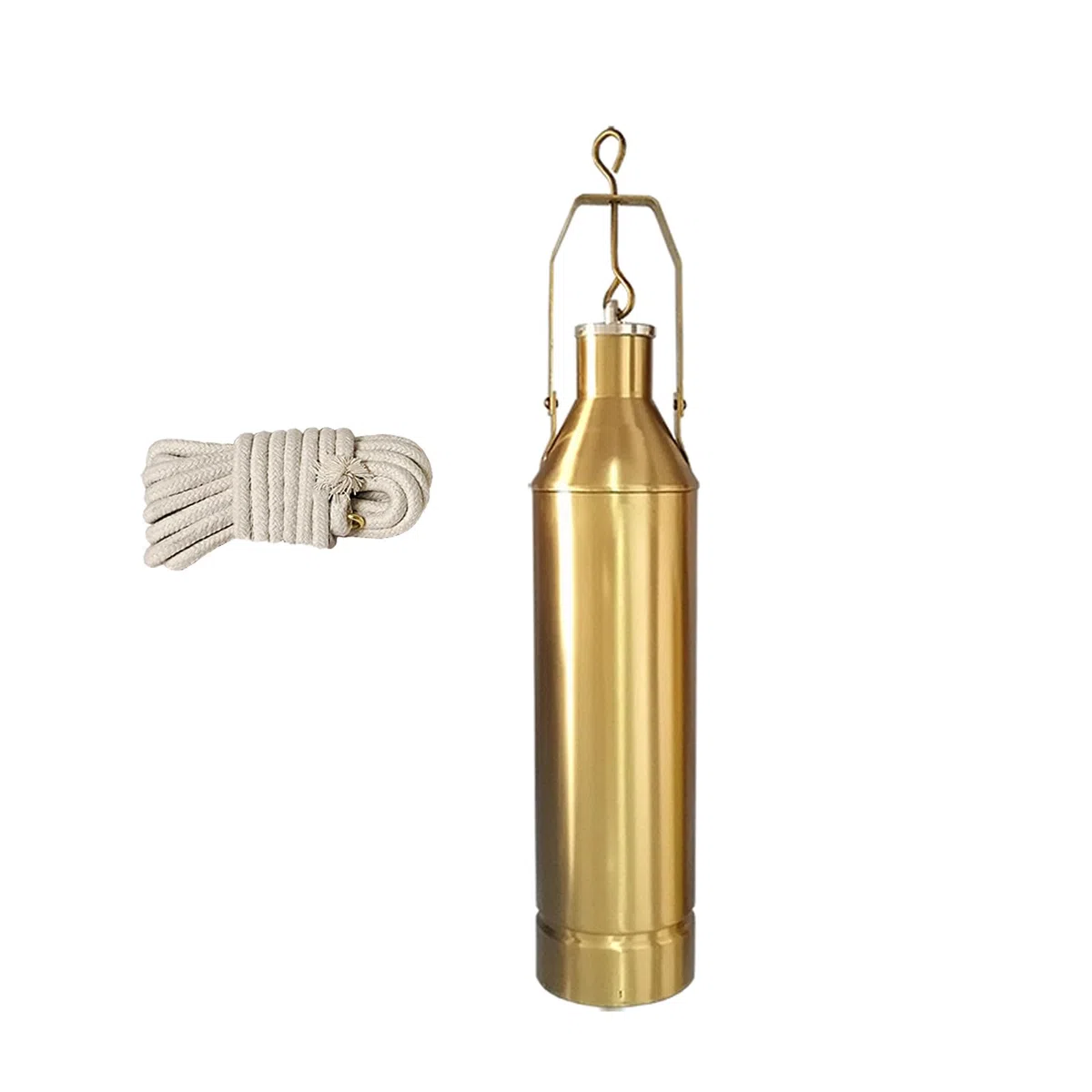 Secchio per Campionamento Olio Portatile, Bottiglia per Campionamento in Ottone, Set Campionatore Serbatoio Olio, Campionatore Olio Campionatore Petrolio Campionamento Bottiglie Liquide,1000ml
