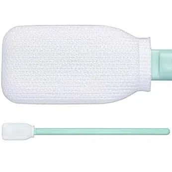 Tampone Texwipe TX714A per camera bianca, punta in poliestere lavorato a maglia, manico in PP; 100/Pk
