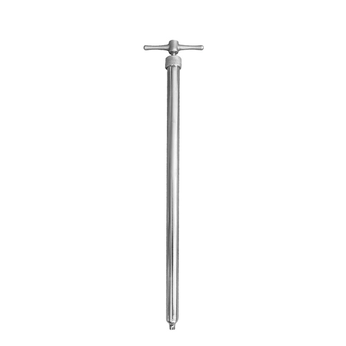Campionatore di liquidi in acciaio inossidabile 304, sonda di campionamento del terreno facile da pulire, tubo di campionamento di liquidi viscosi adatto ad alte te(Size:1.5m/4.92ft,Color:Senza scala)