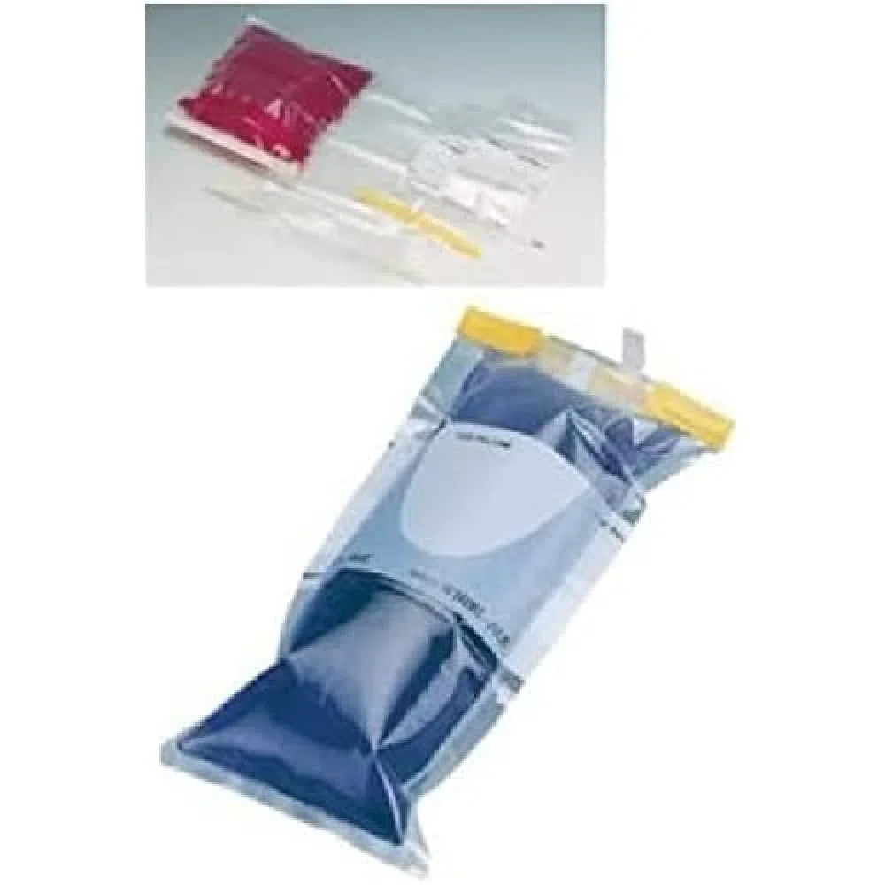 Whirl Pak - Confezione da 100 sacchetti in LDPE, sterili, trasparenti, capacità 820 ml, 30,5 x 12,5 cm, colore: Trasparente