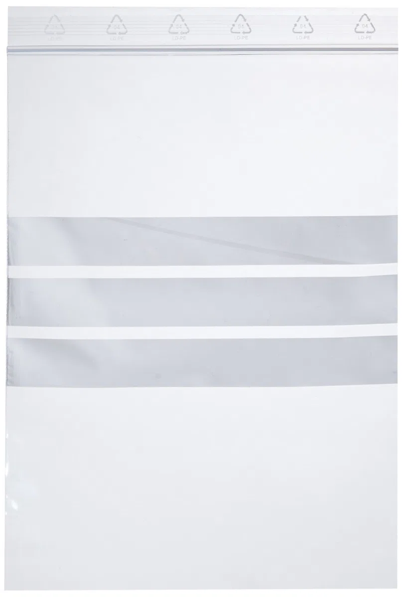 neoLab 1-7091 - Sacchetti di plastica con scritta in lingua tedesca, 160 x 220 mm (confezione da 100)