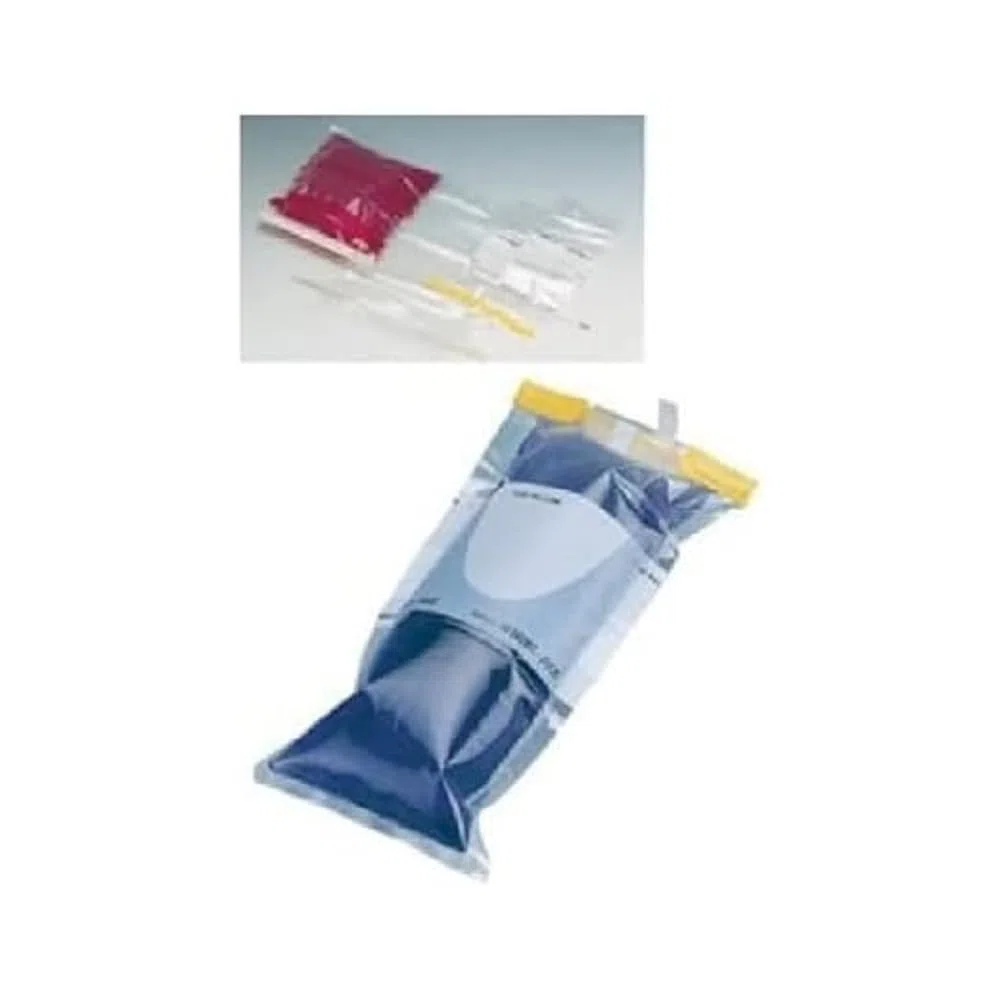 Neolab 1 – 7138 Whirl Pak sacchetto di plastica con campo di etichettatura, PE, Sterile, 12,5 cm x 7,5 cm (Confezione da 100 pezzi)