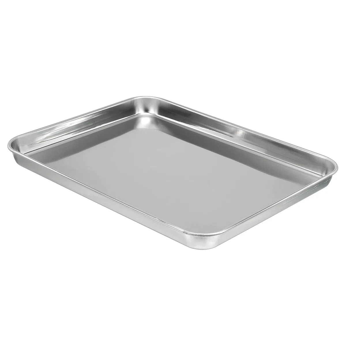 PATIKIL 430 Acciaio Inox Vassoio 31x24cm Strumento Attrezzo Laboratorio Tipo Piatto Rettangolare