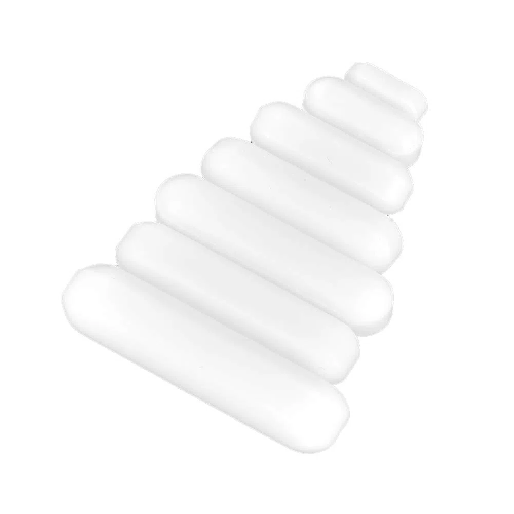 Barre di Agitazione Magnetica PTFE Laboratorio, Set 7 Pezzi Resistente Acidi Alcali Dimensioni 10-35mm