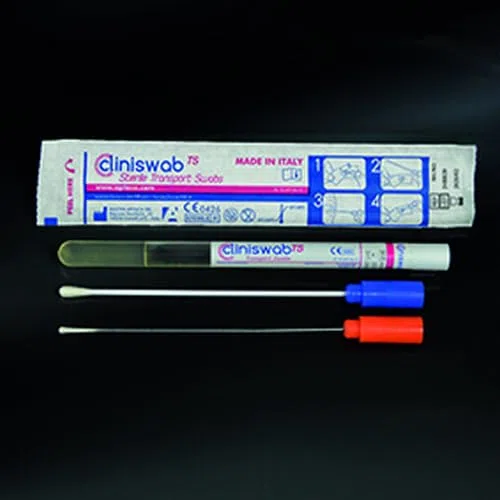 TAMPONE STERILE CON TERRENO DI TRASPORTO AMIES