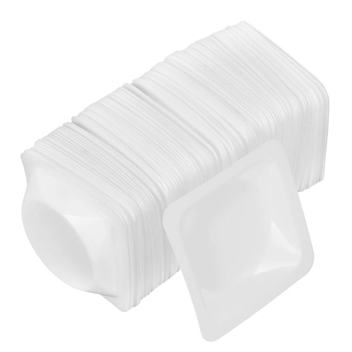 100 Piatti Di Pesatura in Plastica Resistenti, Mini Vassoi Da Laboratorio Portatili Per Campioni, Contenitori Di Pesatura Precisi Per Uso Scientifico e Industriale