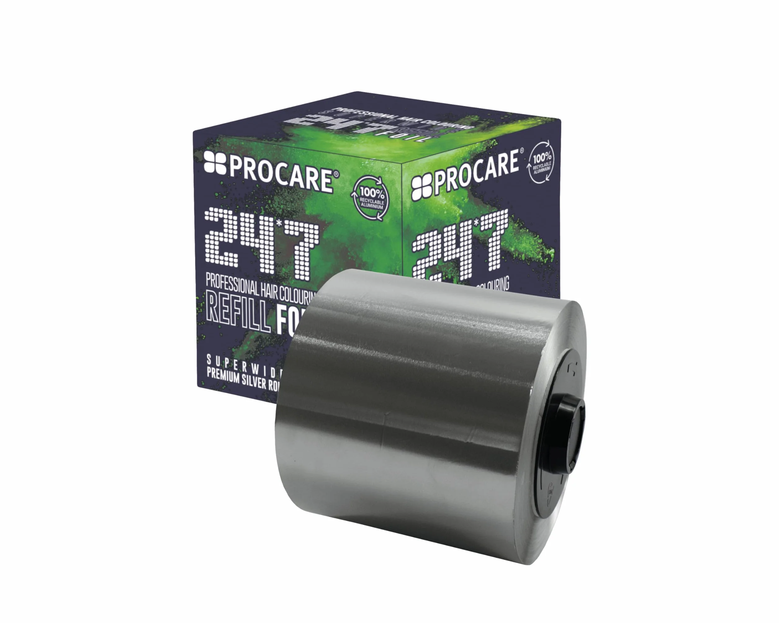 Procare 247 - Ricarica in lamina d'argento, 120 mm x 450 m