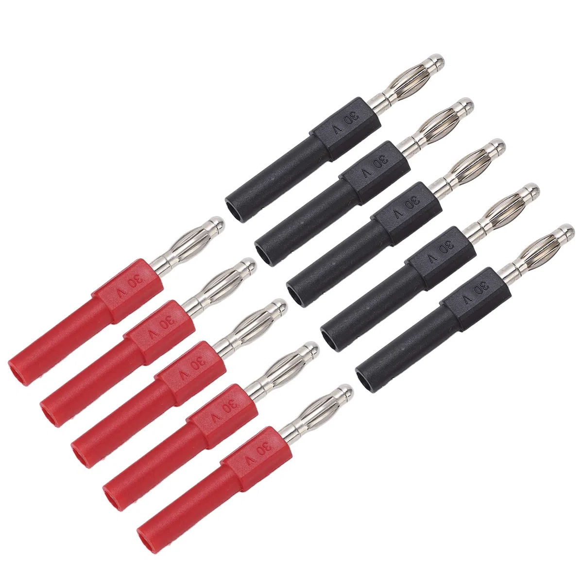 ZJchao Connettore a Banana 10A J.20012 4mm Maschio a 2mm Femmina, Alta Conduttività, Materiale Durevole, Prestazioni Stabili, Ampia Applicazione, Aspetto Squisito, Ideale per Varie Usi.