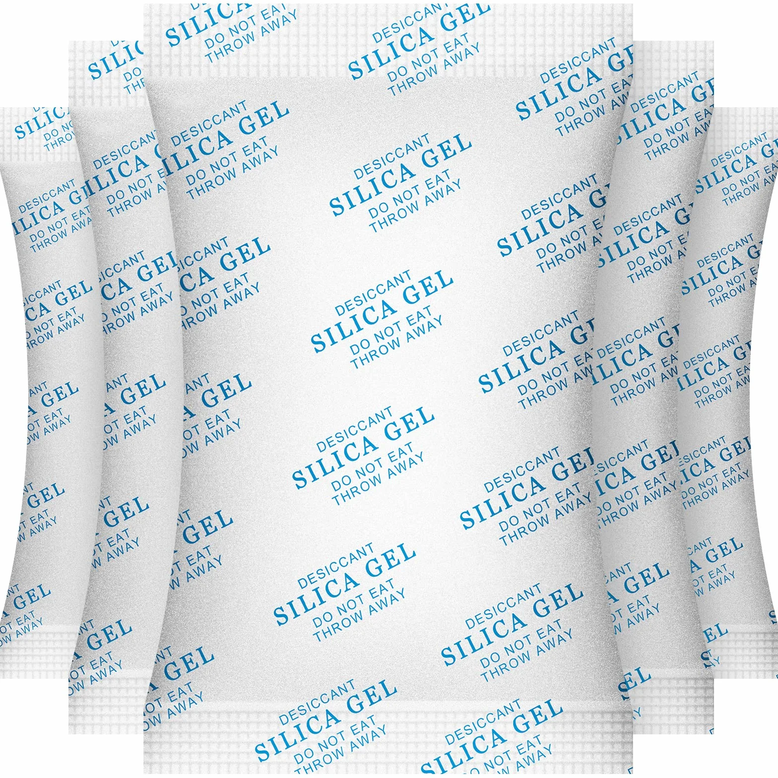 O2frepak 5 grammo (250 Packs) di Gel di Silice Essiccante Umidità Assorbitore,Moisture Absorber Silica Gel Desiccant Packets for Storage