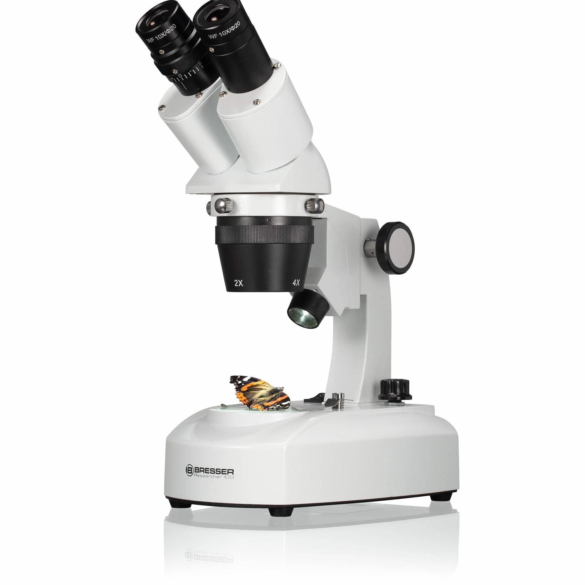 Bresser 5803100 Stereomicroscopio Researcher ICD LED 20x-80x