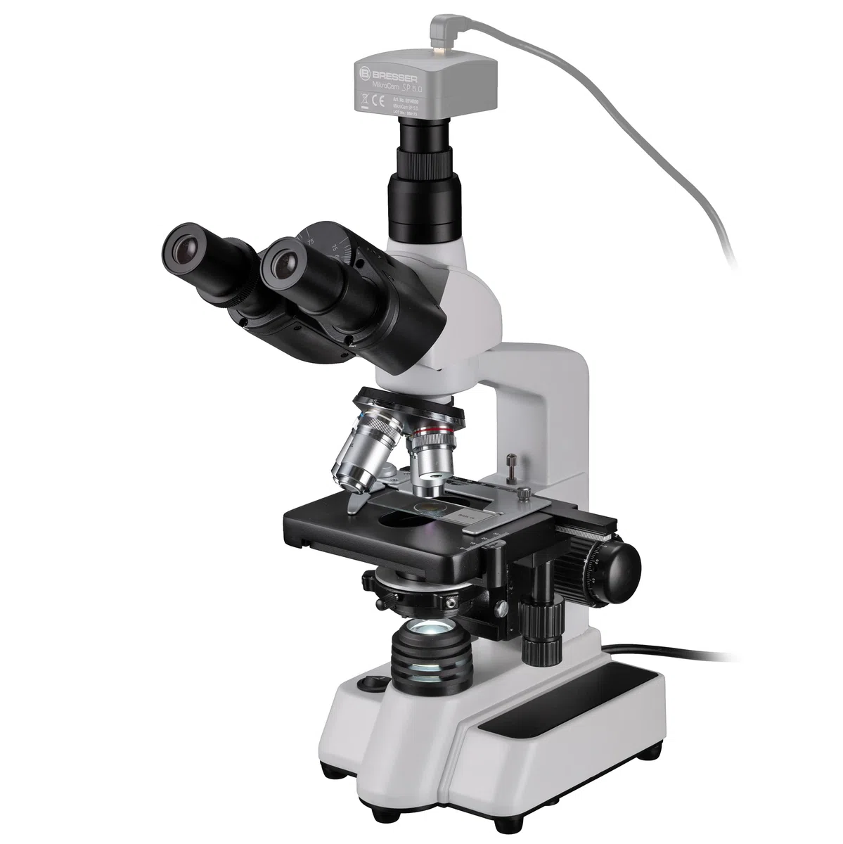 Bresser Researcher Trino 40-1000x Microscopio