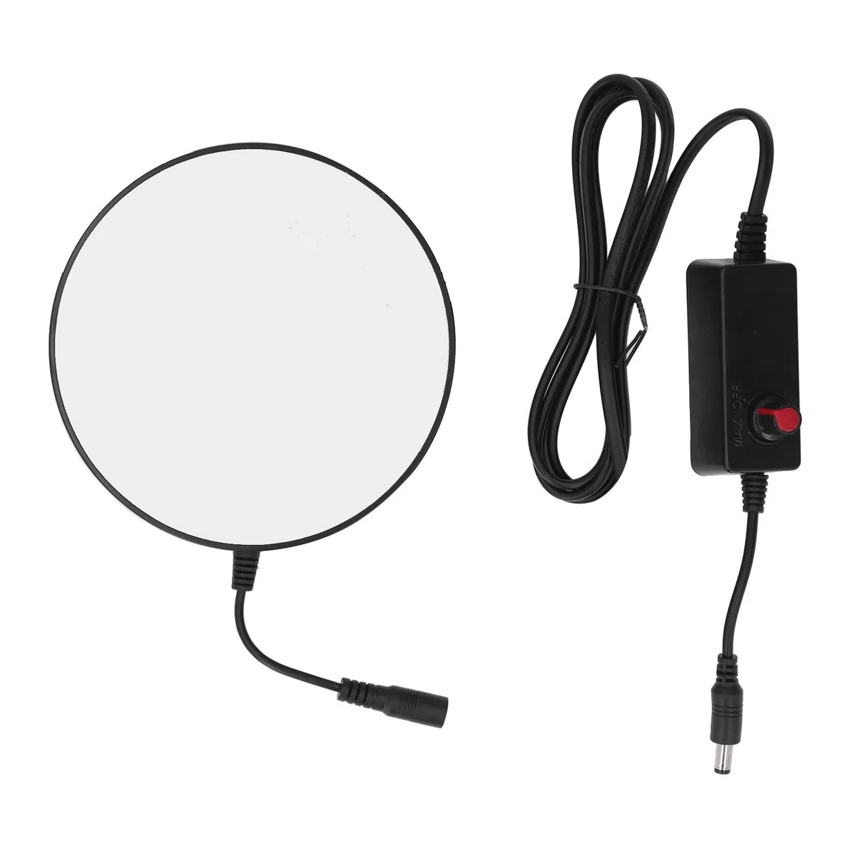 Lampada a LED per Microscopio CA 0‑250 V per Esperimento Luce Ad per Microscopio a LED con Adattatore Luce Ad a LED Regolabile Ad Alta luminosità